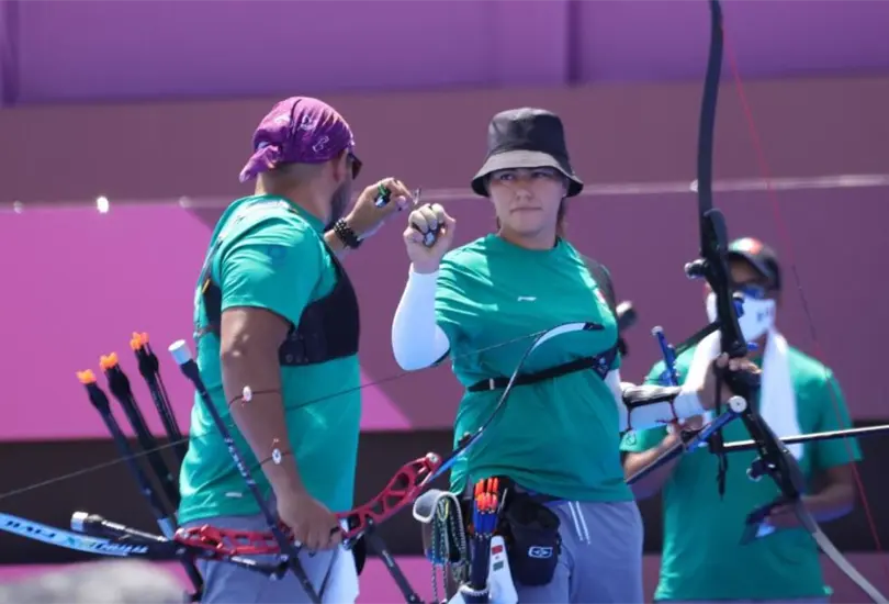 Alejandra Valencia y Luis Álvarez buscarán la medalla de bronce en Tiro con Arco Mixto Alejandra Valencia y Luis Álvarez buscarán la medalla de bronce en Tiro con Arco Mixto