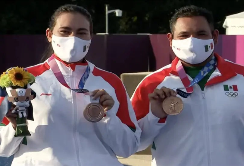 ¡Cayó la primera! México gana medalla de bronce en Tiro con Arco Mixto ¡Cayó la primera! México gana medalla de bronce en Tiro con Arco Mixto