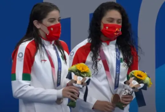 ¡Cae la segunda medalla! Alejandra Orozco y Gaby Agúndez ganan bronce