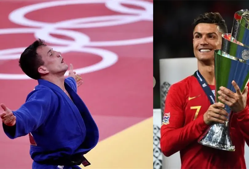 Atletas ol&iacute;mpicos que se han inspirado en Cristiano Ronaldo
