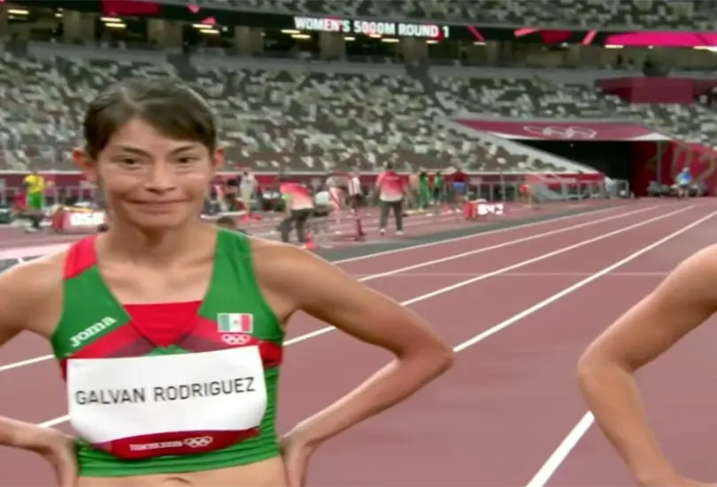 Laura Galván logra récord nacional en los 5 mil metros Laura Galván logra récord nacional en los 5 mil metros