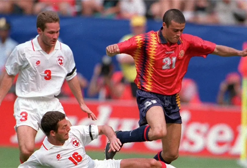 La eliminación de España en el Mundial de 1994, la espinita clavada de Luis Enrique La eliminación de España en el Mundial de 1994, la espinita clavada de Luis Enrique