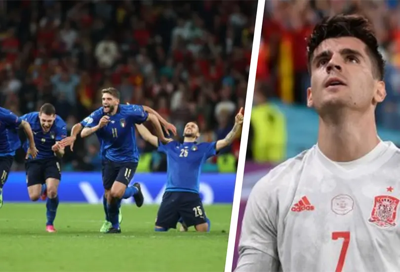 Italia es finalista de la Eurocopa 2020; Morata, de héroe a villano Italia es finalista de la Eurocopa 2020; Morata, de héroe a villano