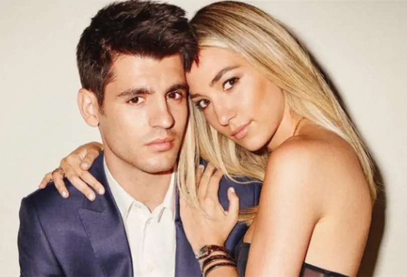 Esposa italiana de &Aacute;lvaro Morata es amenazada en redes sociales