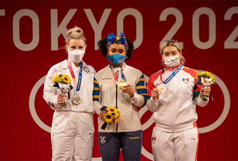 &iquest;Qui&eacute;n es Aremi Fuentes, medallista de bronce en halterofilia?