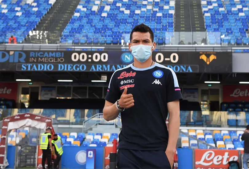 Chucky se incorpora a las prácticas del Napoli; se perdería el inicio de la Serie A Chucky se incorpora a las prácticas del Napoli; se perdería el inicio de la Serie A