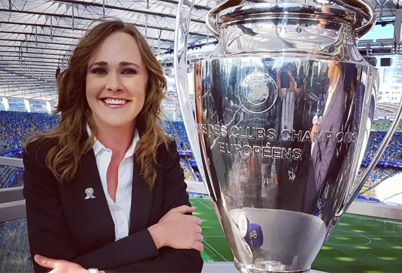 Tras una semana de ausencia por dar una conferencia en la ONU, Marion Reimers narrará dos encuentros en la presente jornada de la Champions League. Tras una semana de ausencia por dar una conferencia en la ONU, Marion Reimers narrará dos encuentros en la presente jornada de la Champions League.
