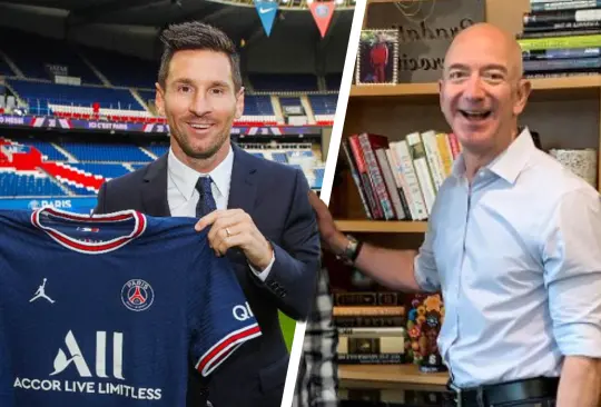 Messi aumentaría la fortuna de Jeff Bezos, dueño de Amazon