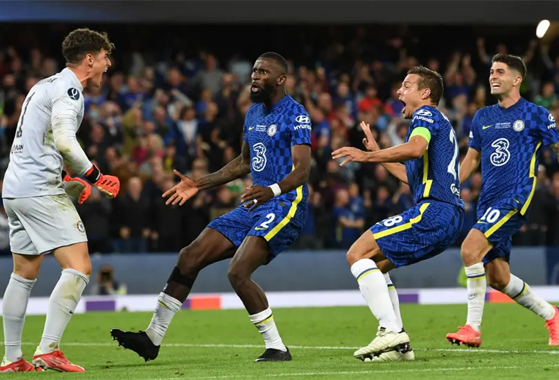 Chelsea gana la Supercopa de Europa con Kepa como héroe emergente Chelsea gana la Supercopa de Europa con Kepa como héroe emergente