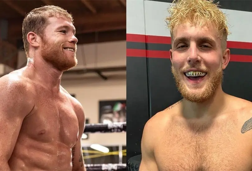 Jake Paul cr&iacute;tica al Canelo &Aacute;lvarez por los rivales a los que ha enfrentado