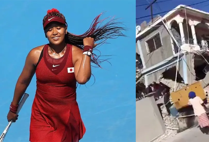 Naomi Osaka donará sus ganancias a los damnificados por el terremoto en Haití Naomi Osaka donará sus ganancias a los damnificados por el terremoto en Haití