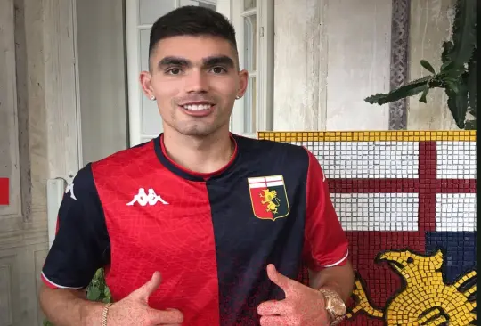 Johan Vásquez ya viste los colores del Genoa