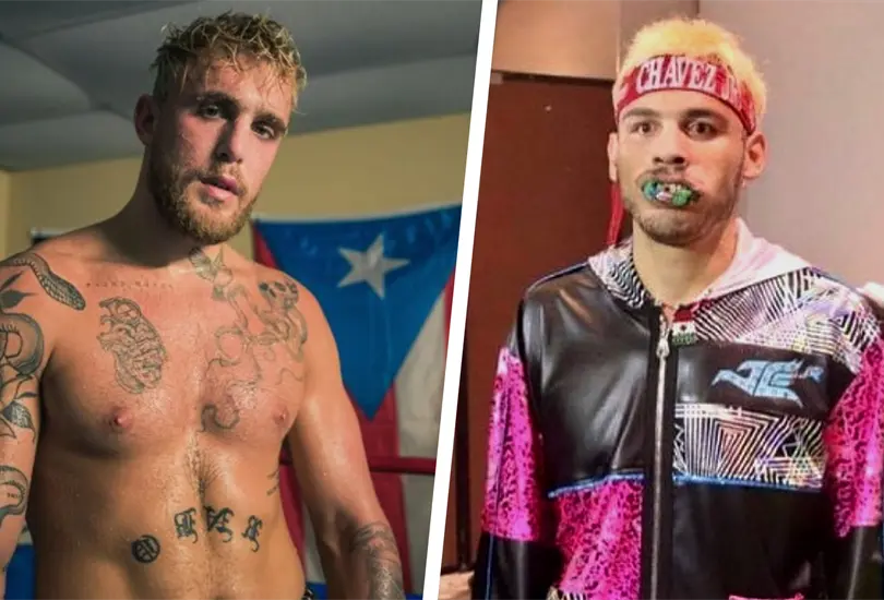 Jake Paul rechaza a Ch&aacute;vez Jr.; no peleo con perdedores