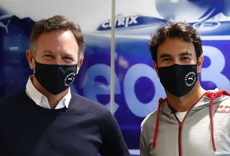 Sergio Pérez ha cumplido con el papel que esperábamos, asegura Christian Horner Sergio Pérez ha cumplido con el papel que esperábamos, asegura Christian Horner