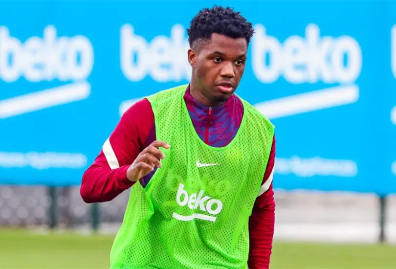 Se suma un refuerzo a la era post Messi: Ansu Fati regresa tras 300 días de ausencia Se suma un refuerzo a la era post Messi: Ansu Fati regresa tras 300 días de ausencia