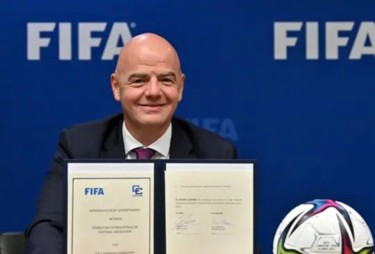 Ahora la FIFA es digna de confianza, asegura Infantino al recibir 171 mde recuperados