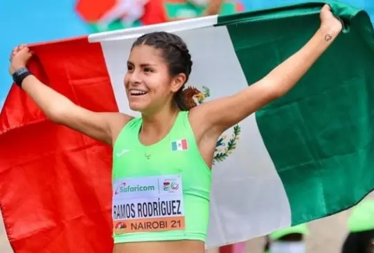 Sofía Ramos, de vender comida en los tianguis de Neza a ganar oro en el Mundial de marcha