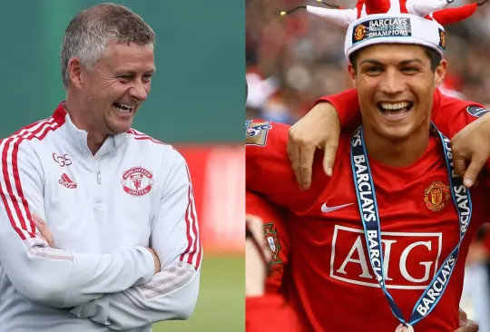 Ole Gunnar Solskjaer, de compañero de CR7 a ser su técnico