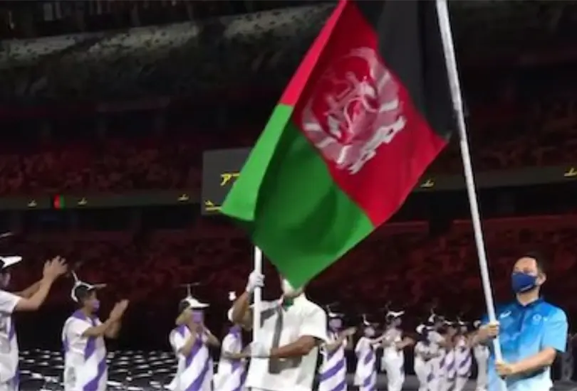 Atletas de Afganistan llegan a Tokio para los Juegos Paralímpicos Atletas de Afganistan llegan a Tokio para los Juegos Paralímpicos
