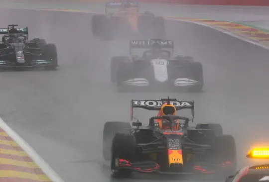 GP de Bélgica 2021 y otras carreras de F1 que terminaron de manera repentina