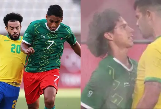 Critican a Luis Romo y Diego Lainez por no cobrar penal ante Brasil