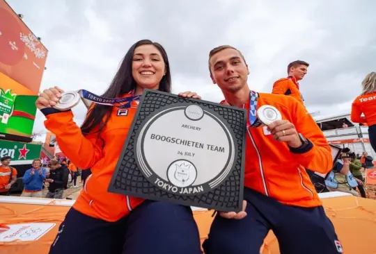 Arquera mexicana es recibida con una gran fiesta en Holanda, tras ganar medalla Arquera mexicana es recibida con una gran fiesta en Holanda, tras ganar medalla