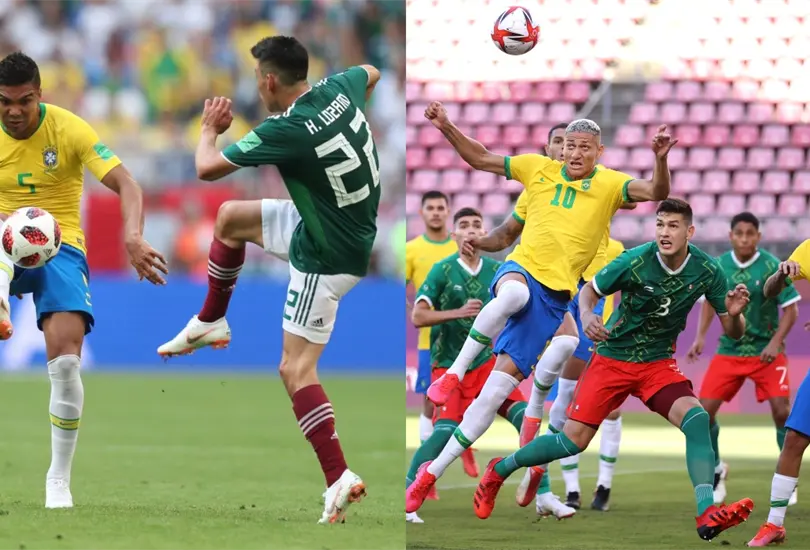 Las derrotas más dolorosas del Tri contra Brasil en los últimos tiempos Las derrotas más dolorosas del Tri contra Brasil en los últimos tiempos