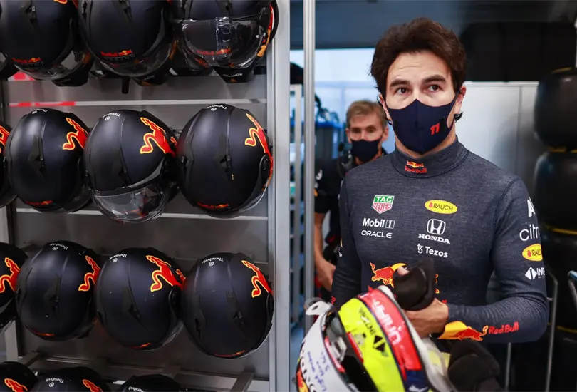 Checo P&eacute;rez espera regresar al podio en circuito que s&oacute;lo conoce en simulador