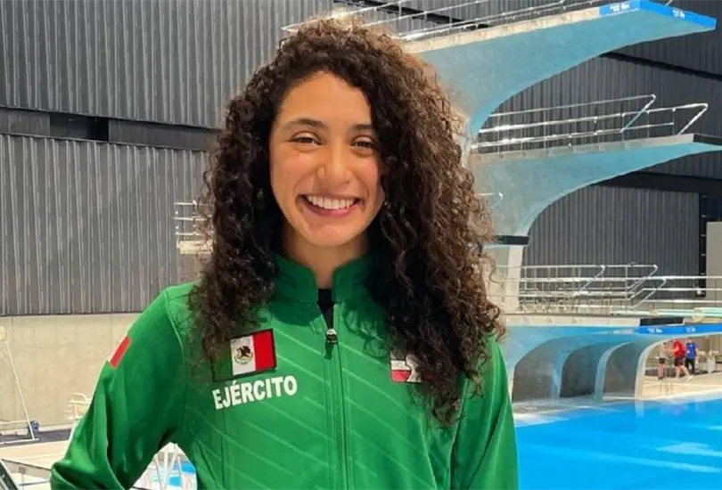 Gaby Ag&uacute;ndez se queda con el cuarto sitio en la final de plataforma de 10m