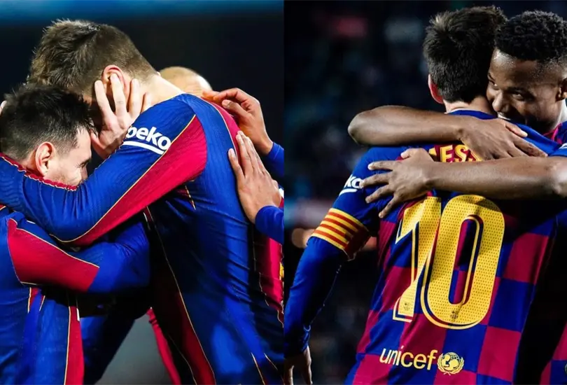 Te vamos a extrañar: Piqué, Busquets y Ansu Fati se despiden de Messi Te vamos a extrañar: Piqué, Busquets y Ansu Fati se despiden de Messi