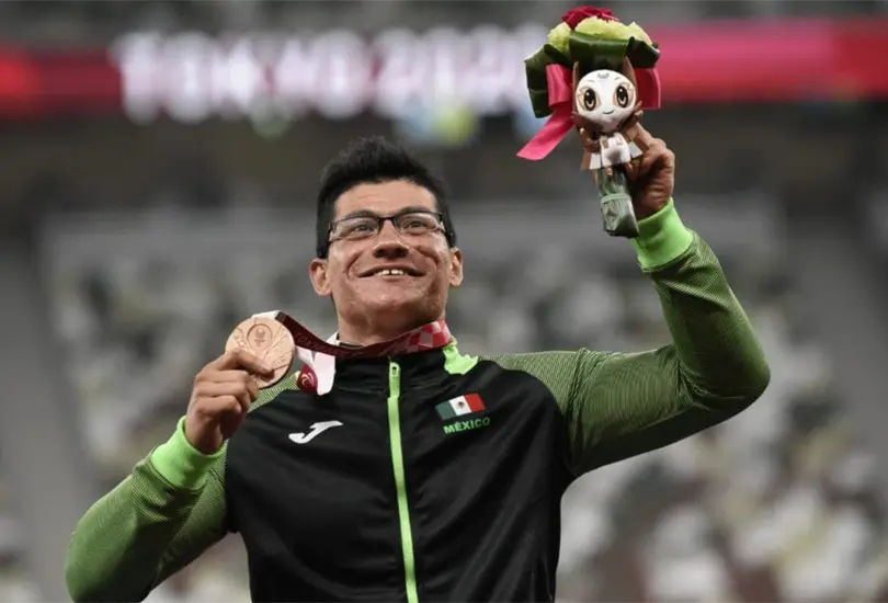 Juan Pablo Cervantes gana medalla para México; ya son 14 en Paralímpicos de Tokio Juan Pablo Cervantes gana medalla para México; ya son 14 en Paralímpicos de Tokio