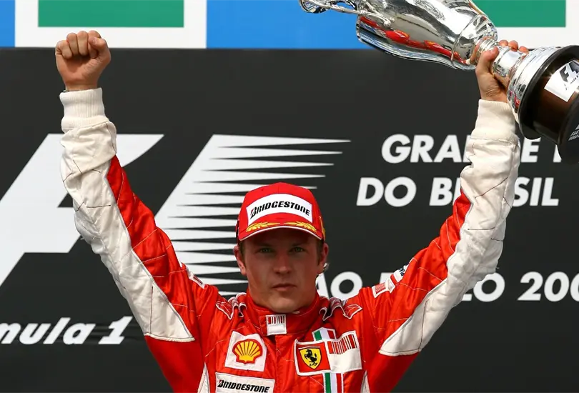 Kimi Raikkonen, ganador del t&iacute;tulo de pilotos de F1 m&aacute;s card&iacute;aco en la historia