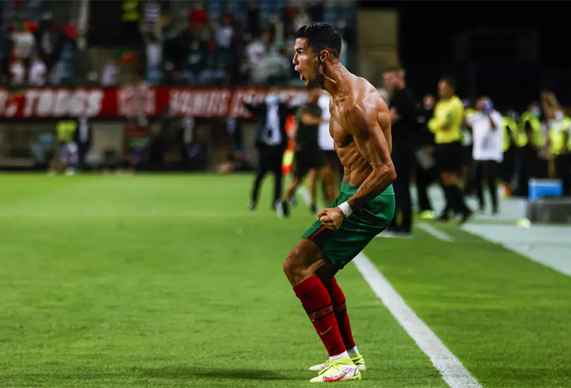 Cristiano Ronaldo se convierte en m&aacute;ximo anotador de selecciones en la historia