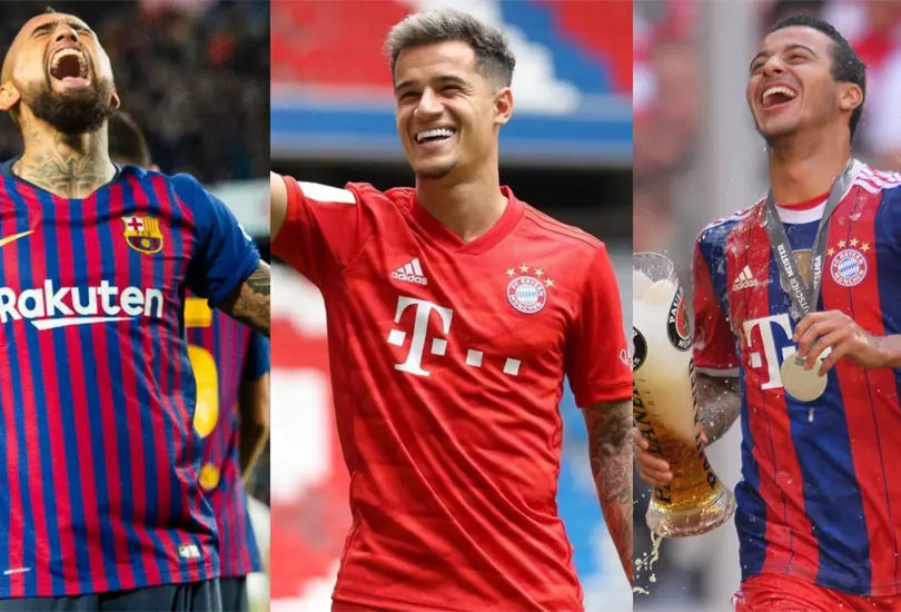 Futbolistas que han jugado para el Bayern Munich y el Barcelona Futbolistas que han jugado para el Bayern Munich y el Barcelona