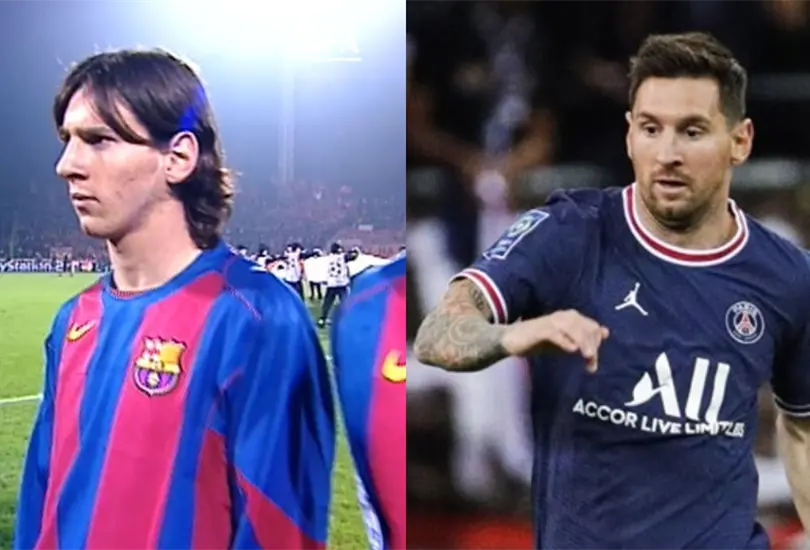 &iquest;C&oacute;mo fue el debut de Lionel Messi en Champions y cu&aacute;ntos jugadores siguen activos?