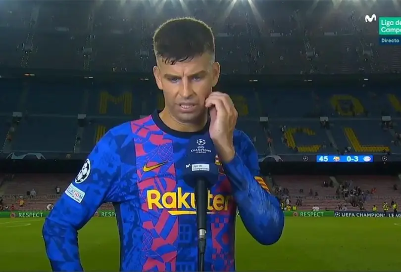Este Barça es lo que hay, no somos favoritos, dice Piqué Este Barça es lo que hay, no somos favoritos, dice Piqué