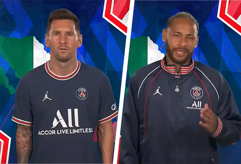 Jugadores del PSG mandan saludo a México por Día de la Independencia Jugadores del PSG mandan saludo a México por Día de la Independencia