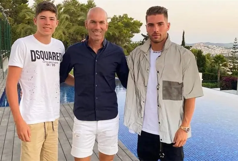 Luca, el hijo de Zidane que no despunta en la cancha, pero se abre camino en los negocios Luca, el hijo de Zidane que no despunta en la cancha, pero se abre camino en los negocios