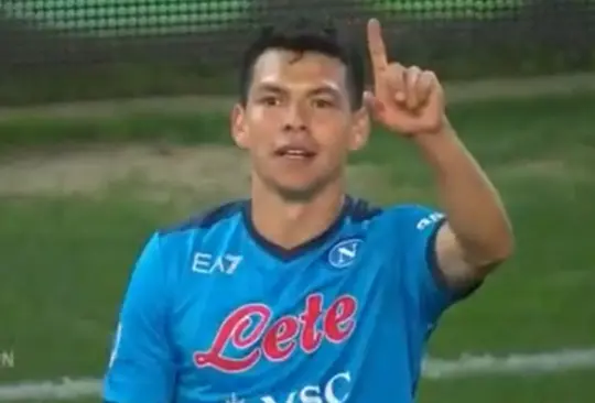 El GOLAZO del Chucky Lozano para cerrar la goleada del Napoli ante Udinese