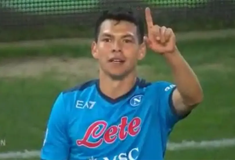 El GOLAZO del Chucky Lozano para cerrar la goleada del Napoli ante Udinese