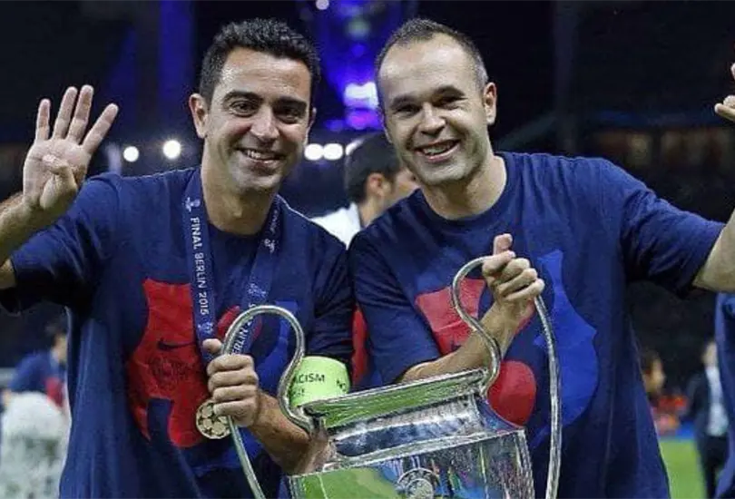 Andr&eacute;s Iniesta ve en Xavi Hern&aacute;ndez al pr&oacute;ximo entrenador del Barcelona