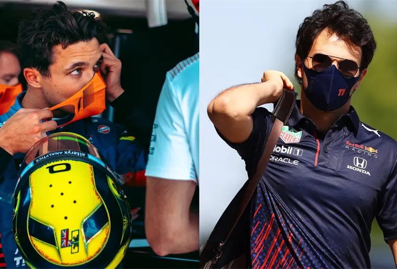 Checo P&eacute;rez despeja dudas sobre una posible rivalidad con Lando Norris 