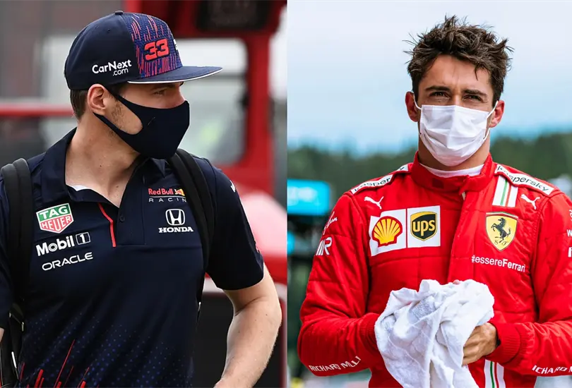 Verstappen y Leclerc saldrán últimos en el GP de Rusia por cambios en sus autos Verstappen y Leclerc saldrán últimos en el GP de Rusia por cambios en sus autos