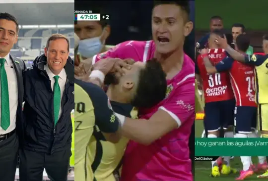 Jorge Sánchez, TUDN y el arbitraje brillan en el primer tiempo del Clásico Nacional