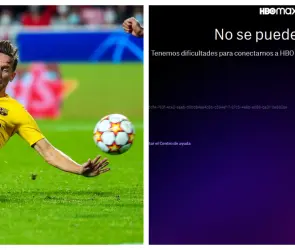 Usuarios se quejan de caída de HBO Max durante juegos de la Champions League