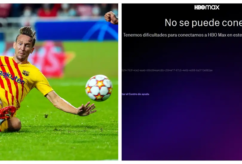 Usuarios se quejan de ca&iacute;da de HBO Max durante juegos de la Champions League