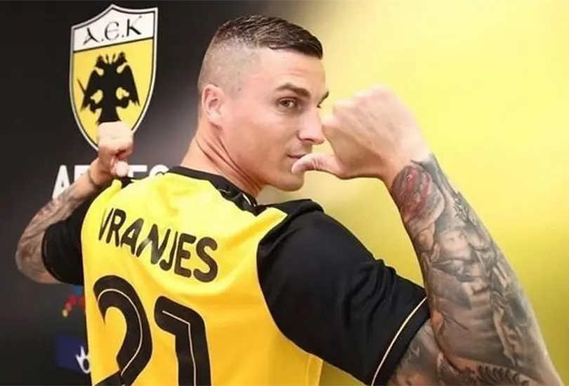 UEFA pide a Ognjen Vranjes tapar su pol&eacute;mico tatuaje para jugar