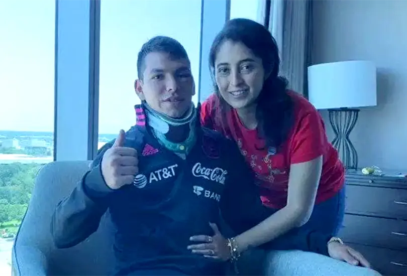 Tuve miedo; pude quedar paralítico, dice Chucky Lozano sobre su lesión Tuve miedo; pude quedar paralítico, dice Chucky Lozano sobre su lesión