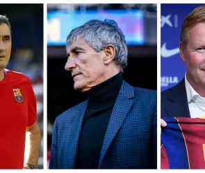 Técnicos del Barcelona que han sido humillados en Europa tras la salida de Guardiola