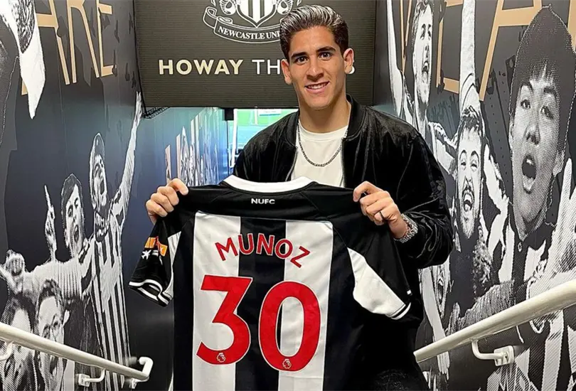 &iquest;Coincidencia? Santiago Mu&ntilde;oz usar&aacute; el 30 en el Newcastle